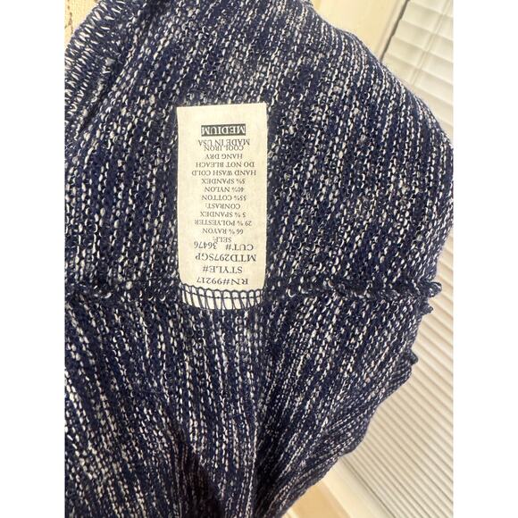 Moa Moa Women’s sweater Blue size M - Picture 7 of 7